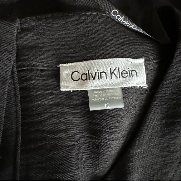 Calvin Klein Black Jumper. Size 12 NWT - Picture 7 of 14